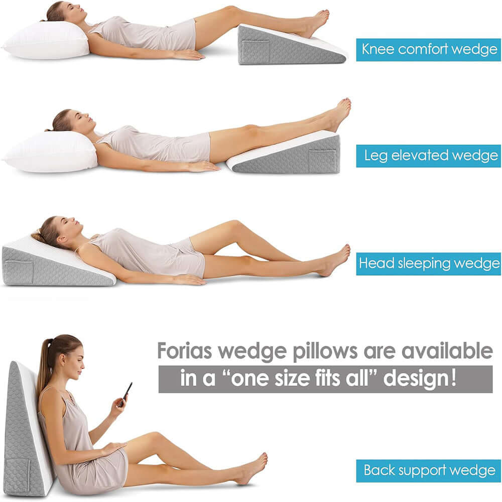 Bed Wedge Pillow for Sleeping