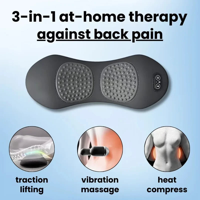 Original CoreRelief 3-in-1 Back Massager for Lower Back, Neck and Shoulder